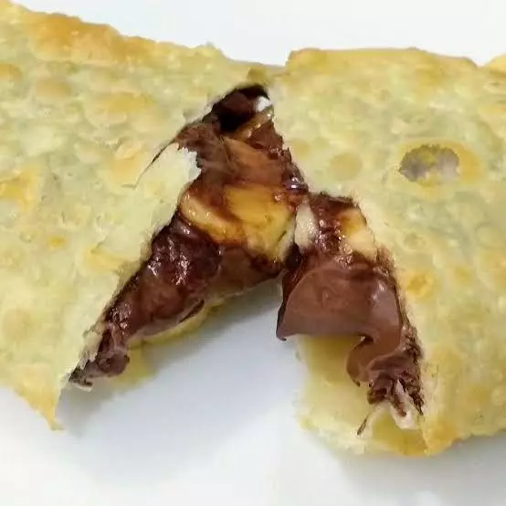 Banana com Nutella