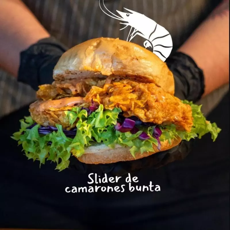 Slider de Camarones Bunta
