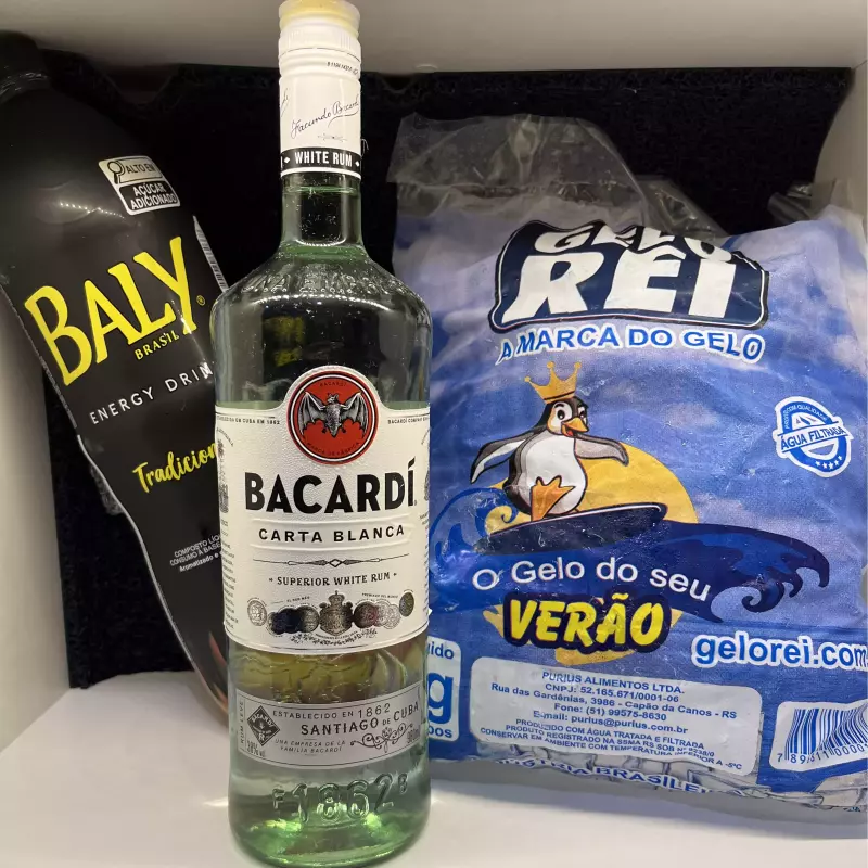 Combo Bacardi Carta Blanca 1L