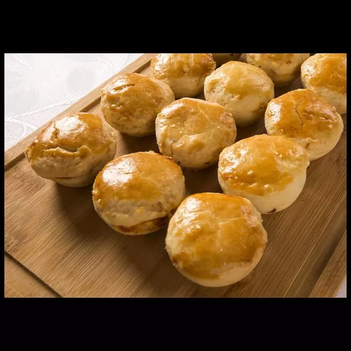 30 Unidades Mini Empadinhas 30g