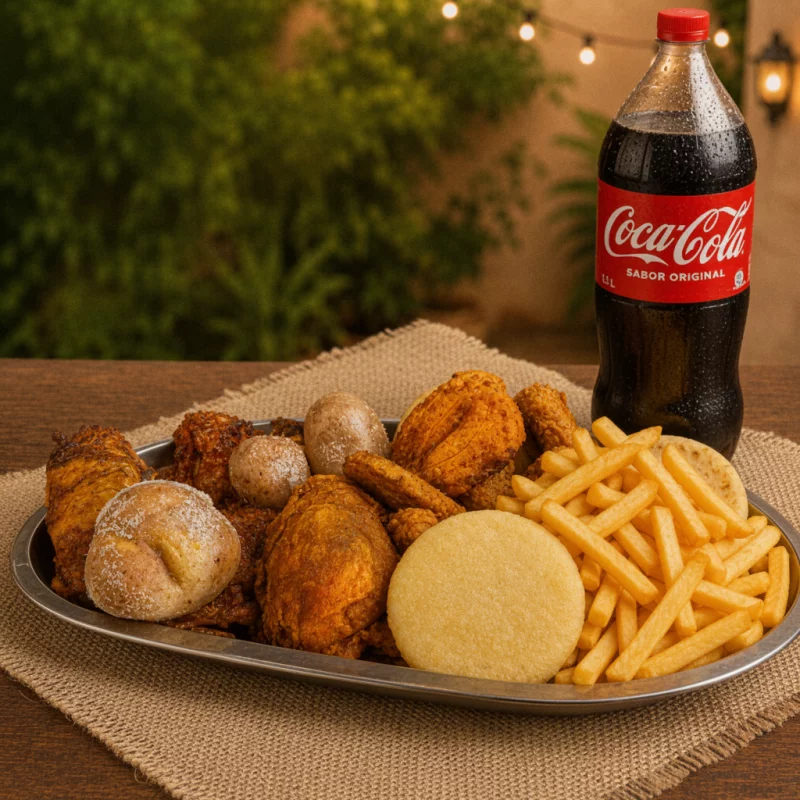 1 POLLO COMBO MIXTO