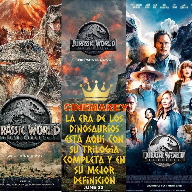 JURASIC WORLD LA TRILOGÍA