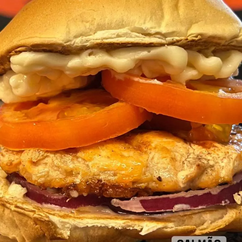 Lanche de Salmão