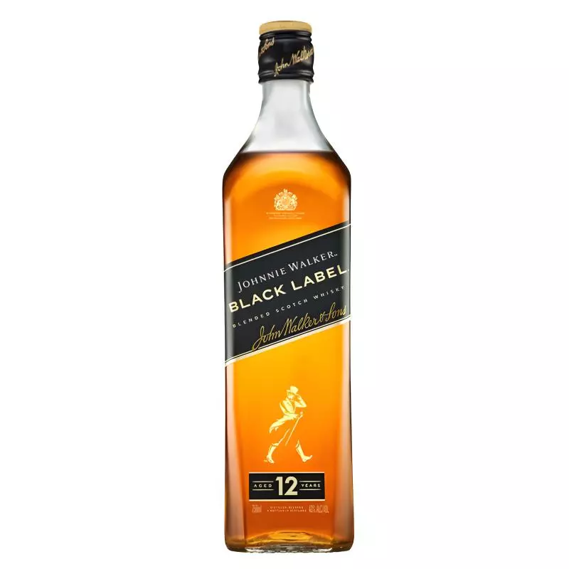 J. WALKER BLACK LABEL 750 ML