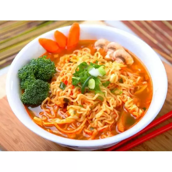 SOPA INSTANTANEA RAMEN PREPARADA