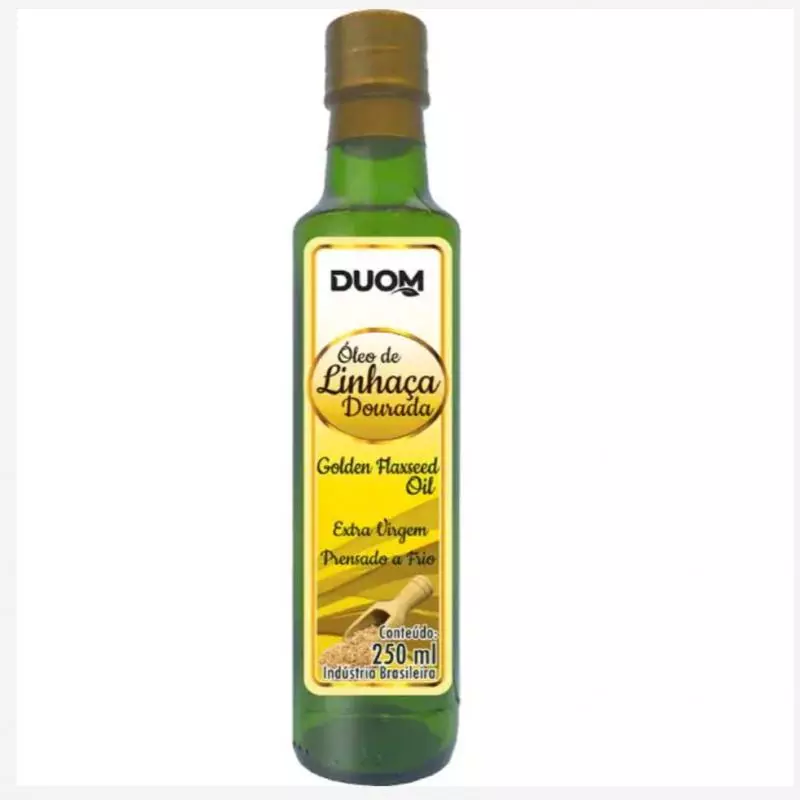 Óleo de sem. Linhaça dourada 250ml