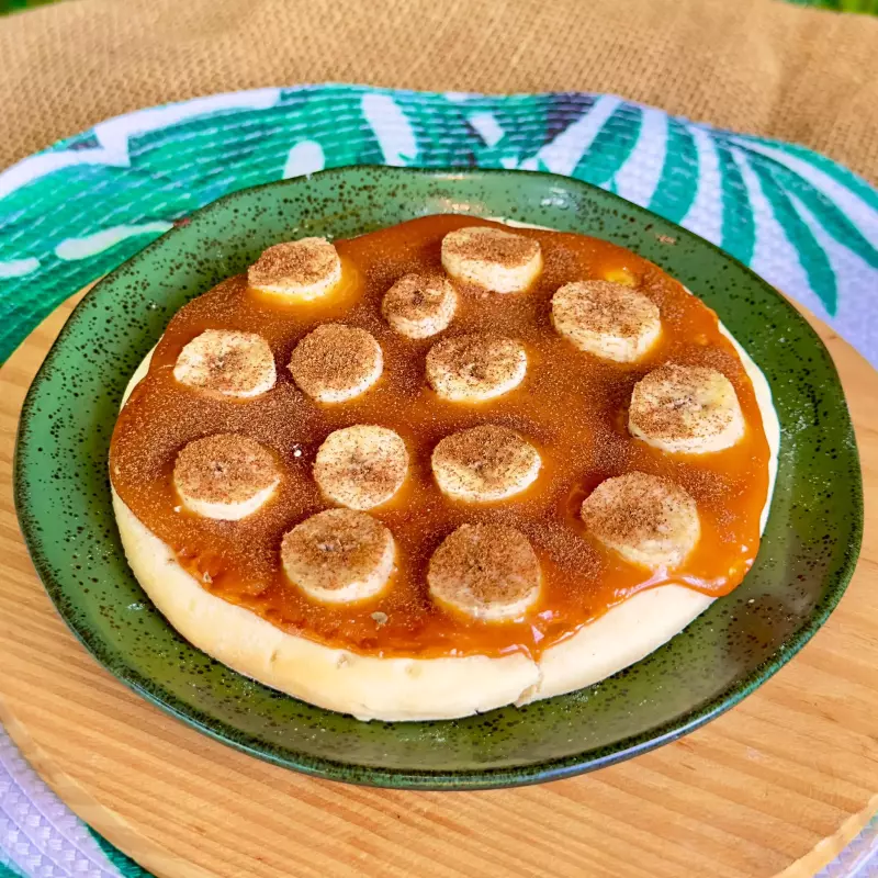 Pizza Doce de Leite e Banana