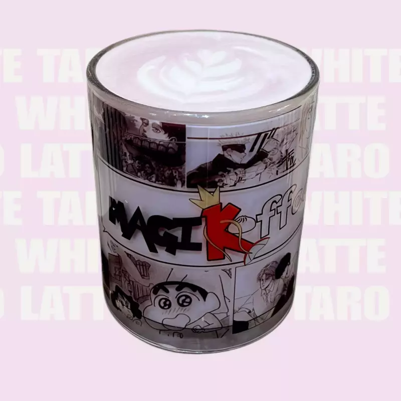 White Taro Latte