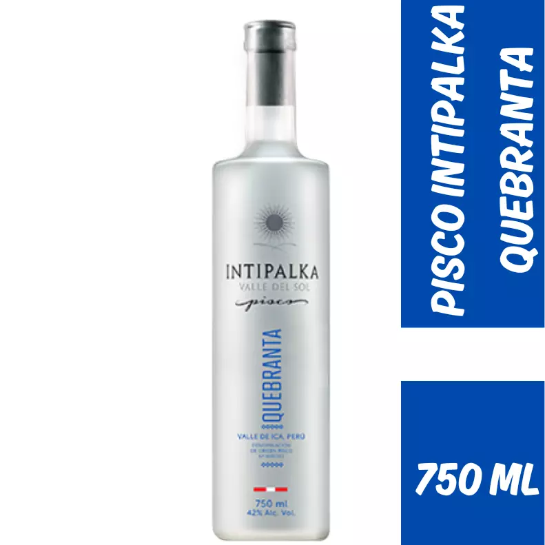 PISCO INTIPALKA QUEBRANTA - 750 ML
