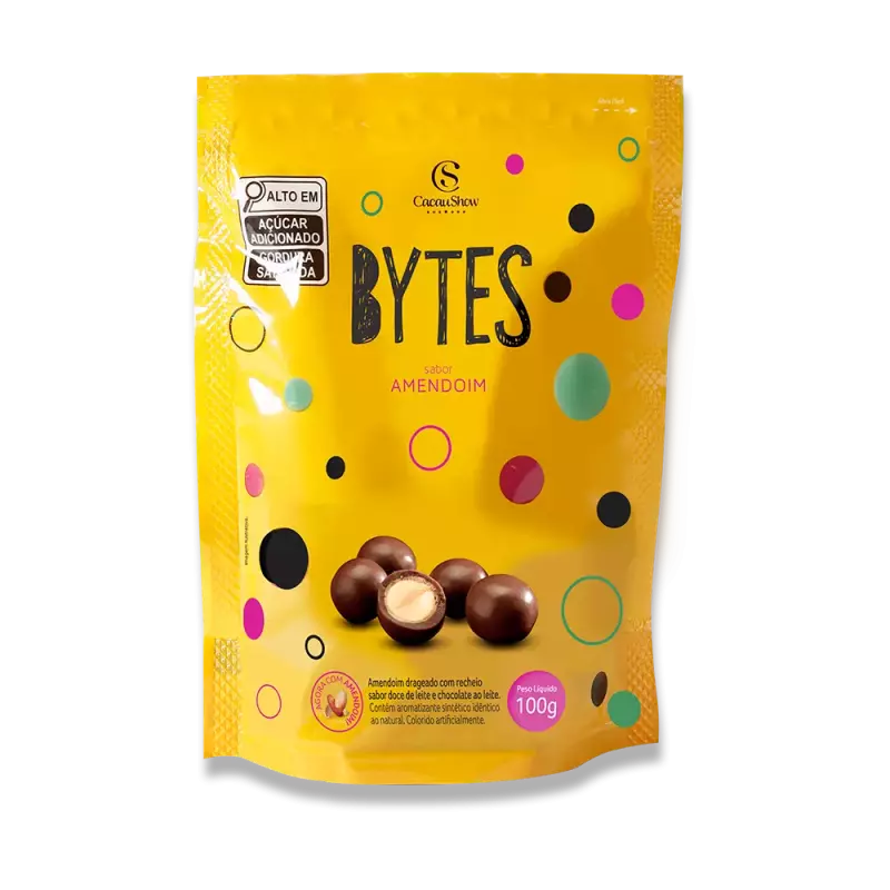 Drageado Bytes de Amendoim 100g