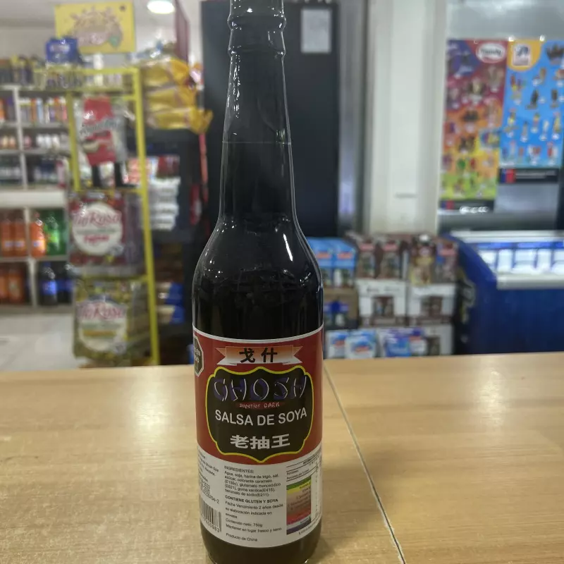Salsa de soya 750grs