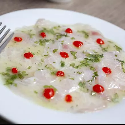 Tiradito En Aceite de Oliva