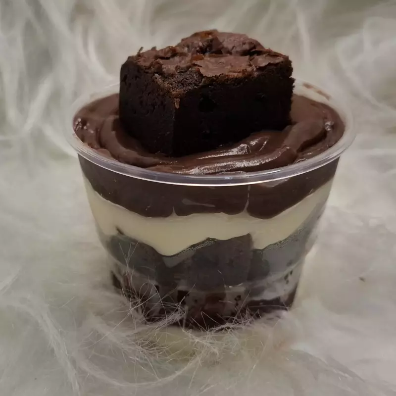 Copo de brownie
