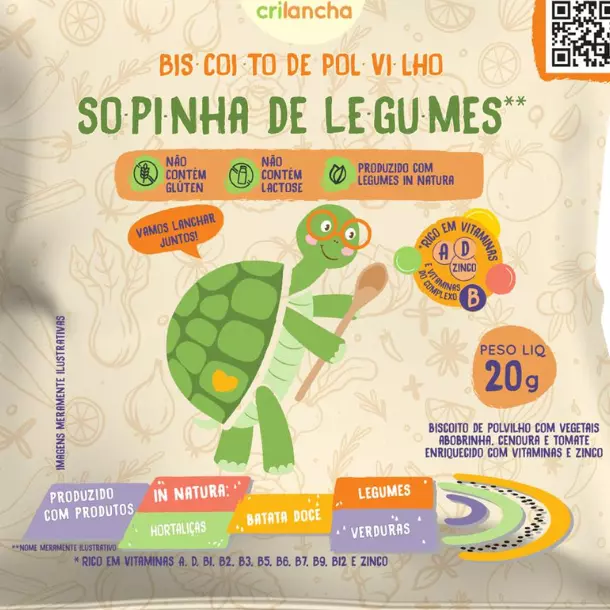 Abobrinha e Cenoura Crilancha