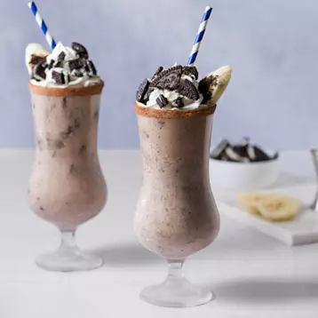 Oreo Banana Coffee Latte