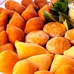 RISOLE DE QUEIJO COM PRESUNTO