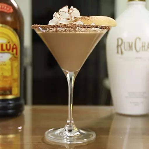 Martini de tiramisú