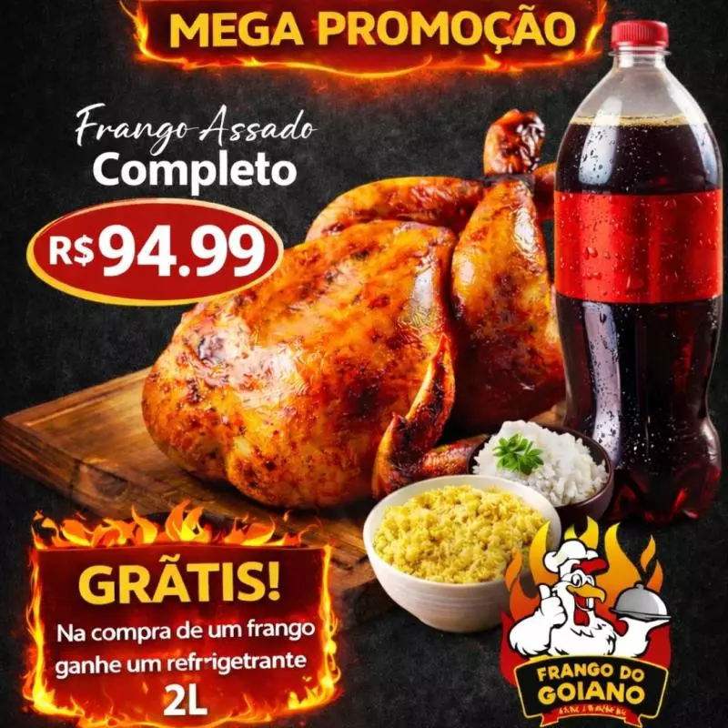 Frango Completo+ refrigerante