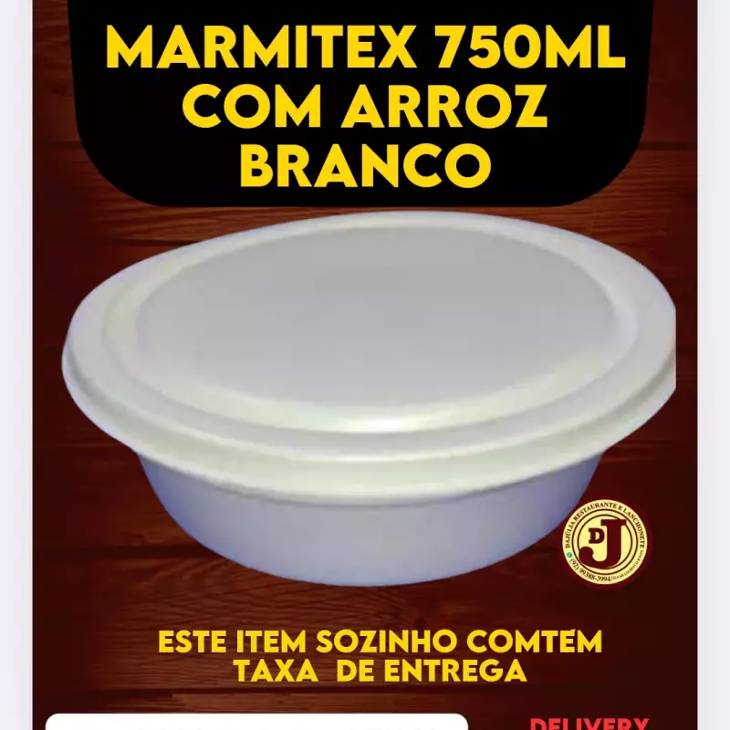 MARMITEX SOMENTE COM ARROZ 750ML