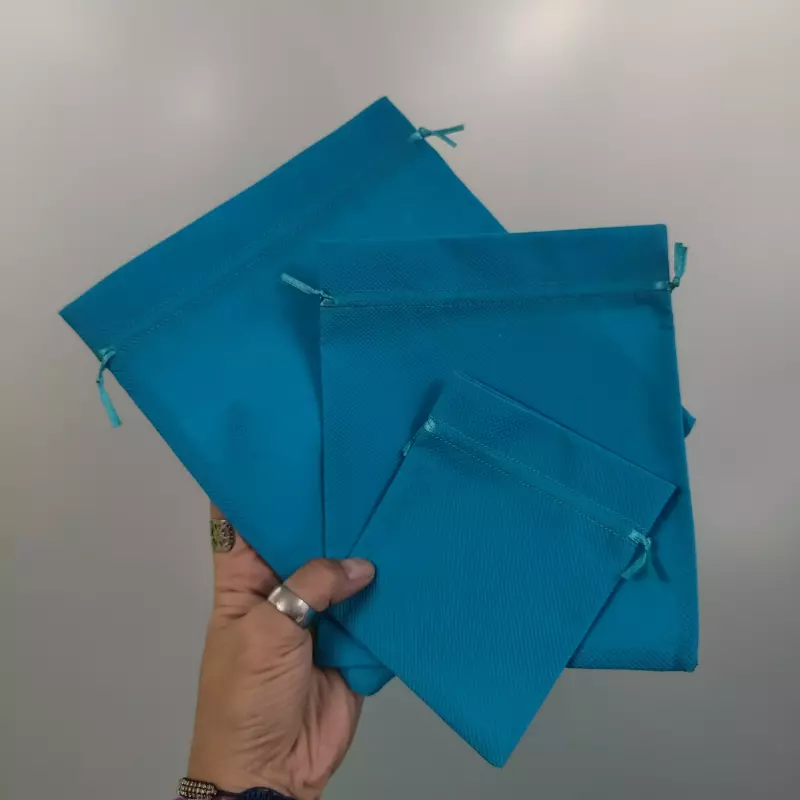 Bolsa (15x18) Ecológica Azul Medio