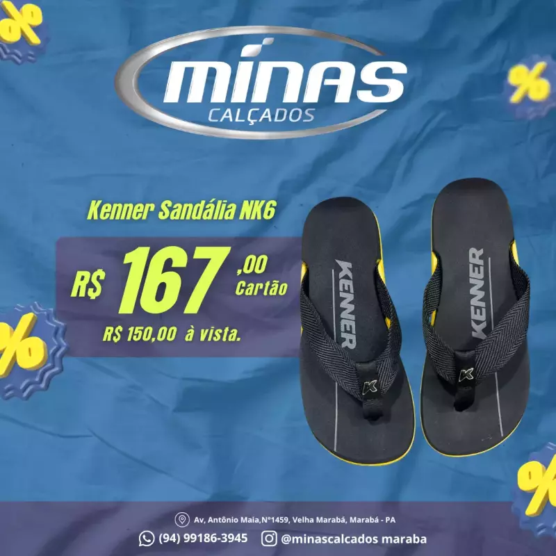 Kenner Sandália NK6 RF:EJZ