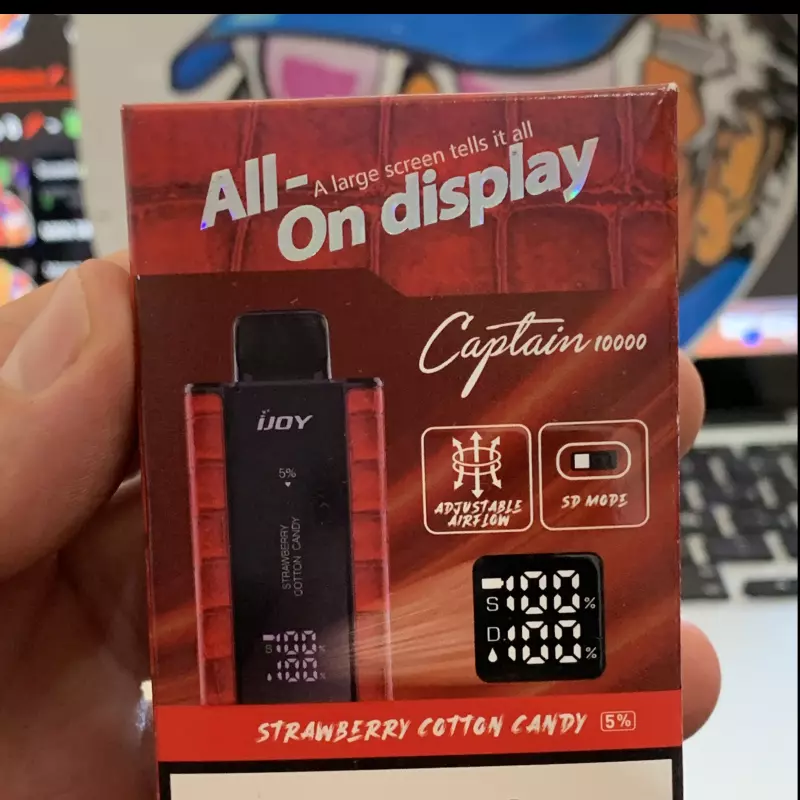 Captai-STRAWBERRY COTON CANDY 🍓🧁🍭