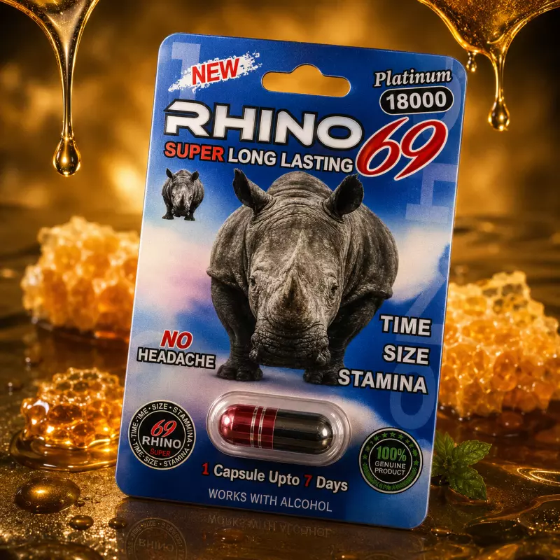 Pastilla Rhino 18k 🦏💊