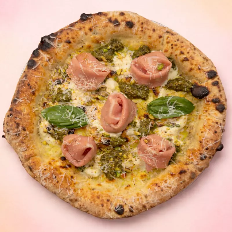 Morta pesto stracciatella