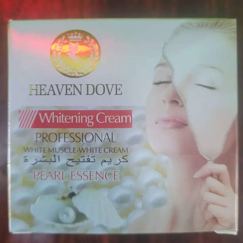 Heaven dove: crema blanqueador 180gr