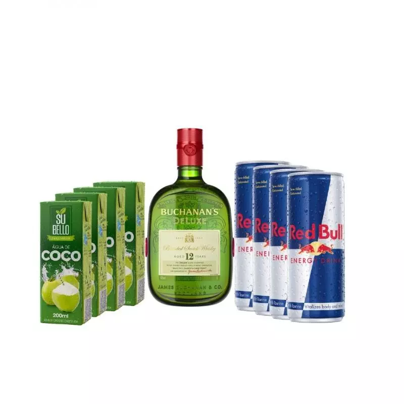Buchanans 1l + Red Bull