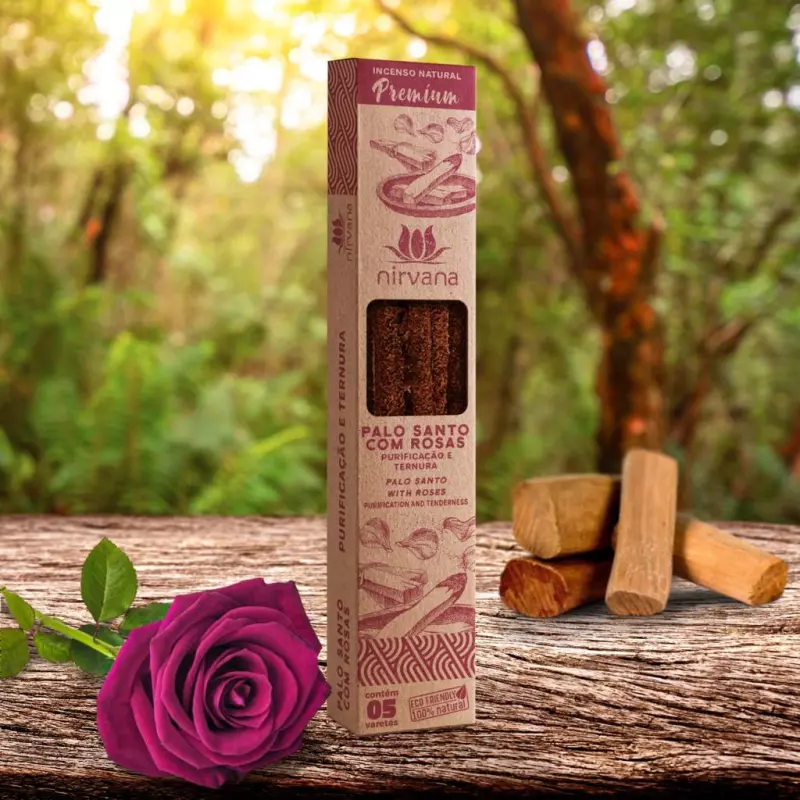 Palo Santo com Rosas