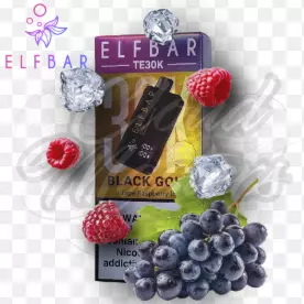 elfbar black gold grape raspberry ic