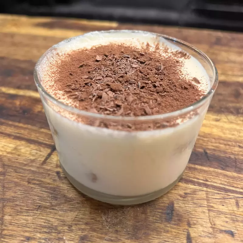 Tiramisú casero