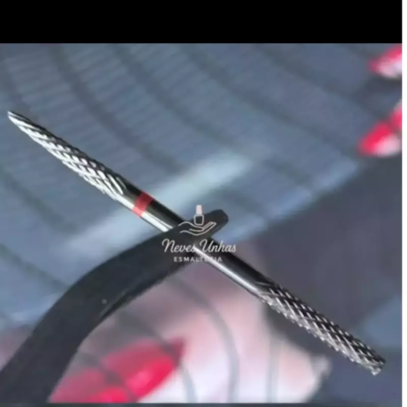 Broca Carboneto 2 Em 1 Vermelha