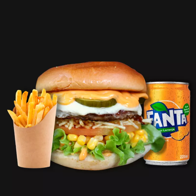 Combo Individual Burguer 37(REFRI G