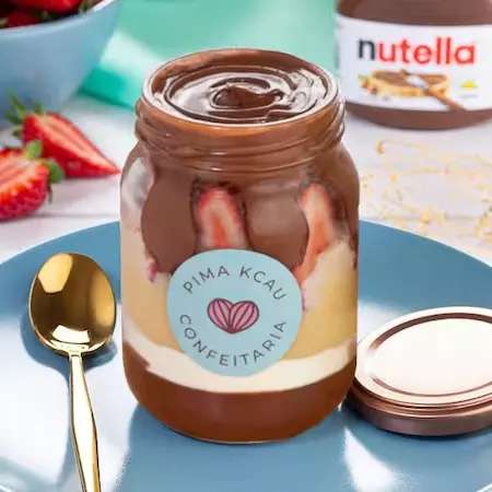 Pote Ninho, Nutella e Morango