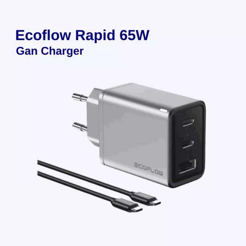 Cargador 65W Ecoflow