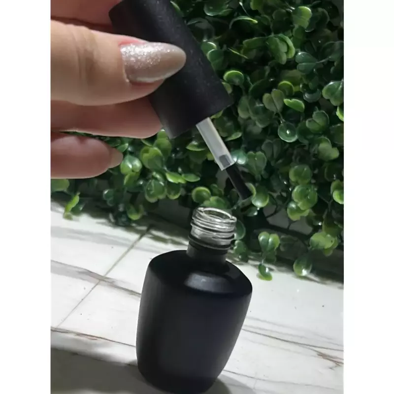 Frasco Preto (Vazio) Vidro