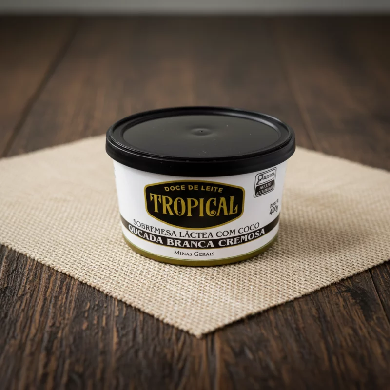 Cocada Branca Cremosa Tropical