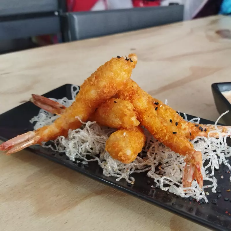 Langostinos empanizados