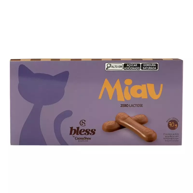 Tablete Miau Bless Zero Lactose 70g