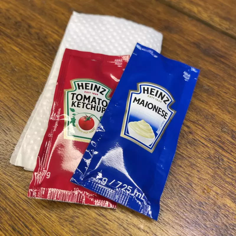 Sache Maionese e Ketchup Heinz