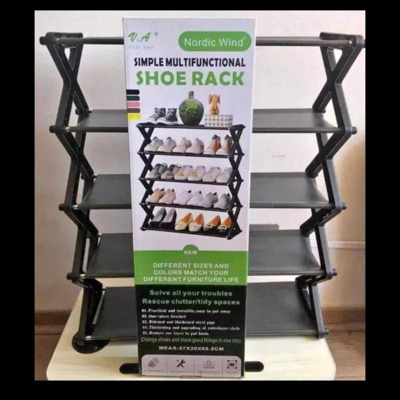 🌟ZAPATERA PLEGABLE 5 NIVEL🌟