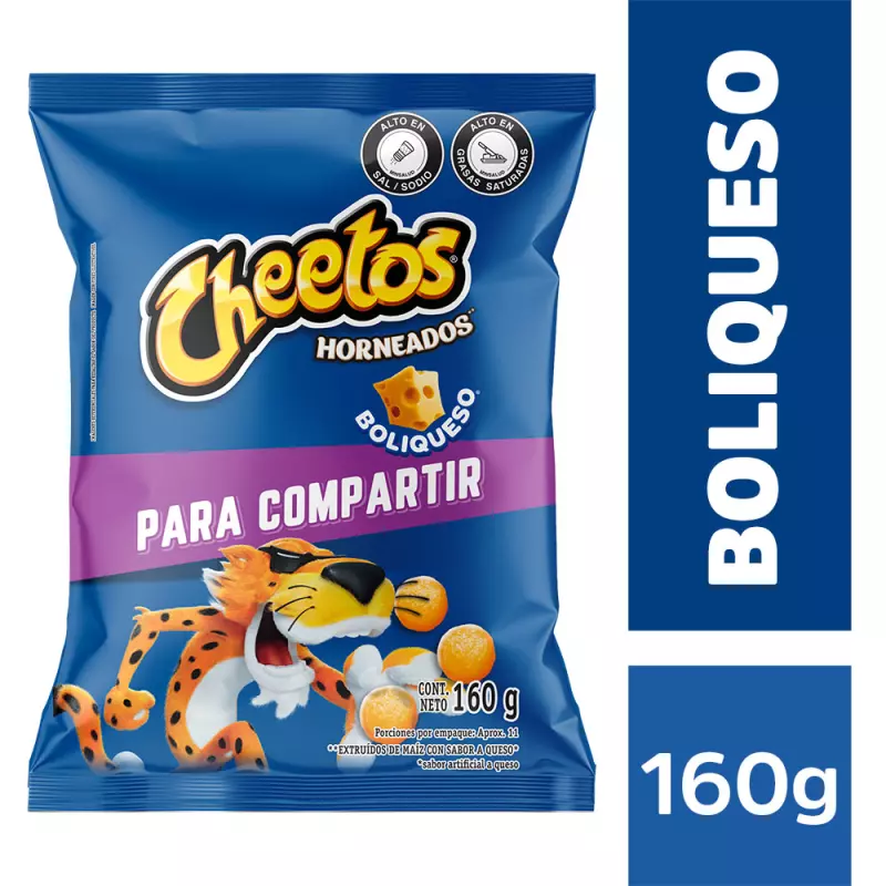CHEETOS BOLIQUESO 160GR