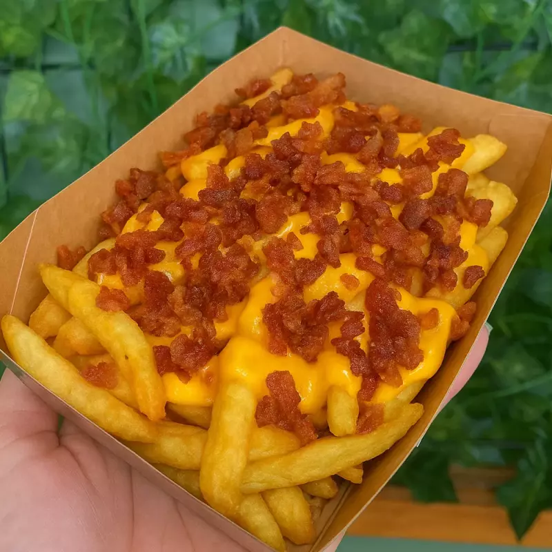 Batata c/ Cheddar e Bacon