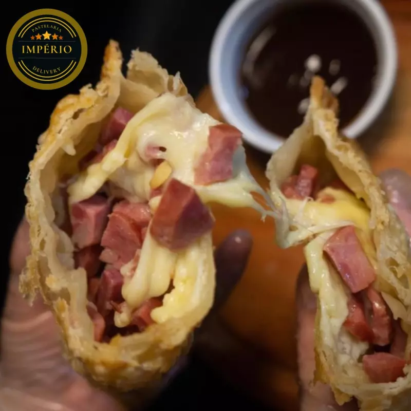 Calabresa e requeijão