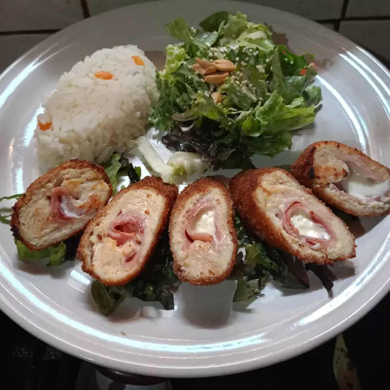 Pechuga Rellena Empanizada