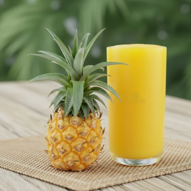 suco de abacaxi natural