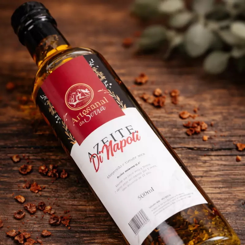 Azeite • Tomate Seco e Manjerição