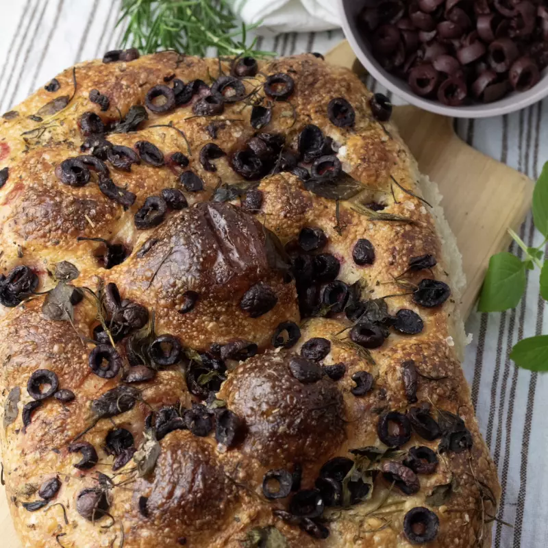 Azeitona preta e Ervas 🌱